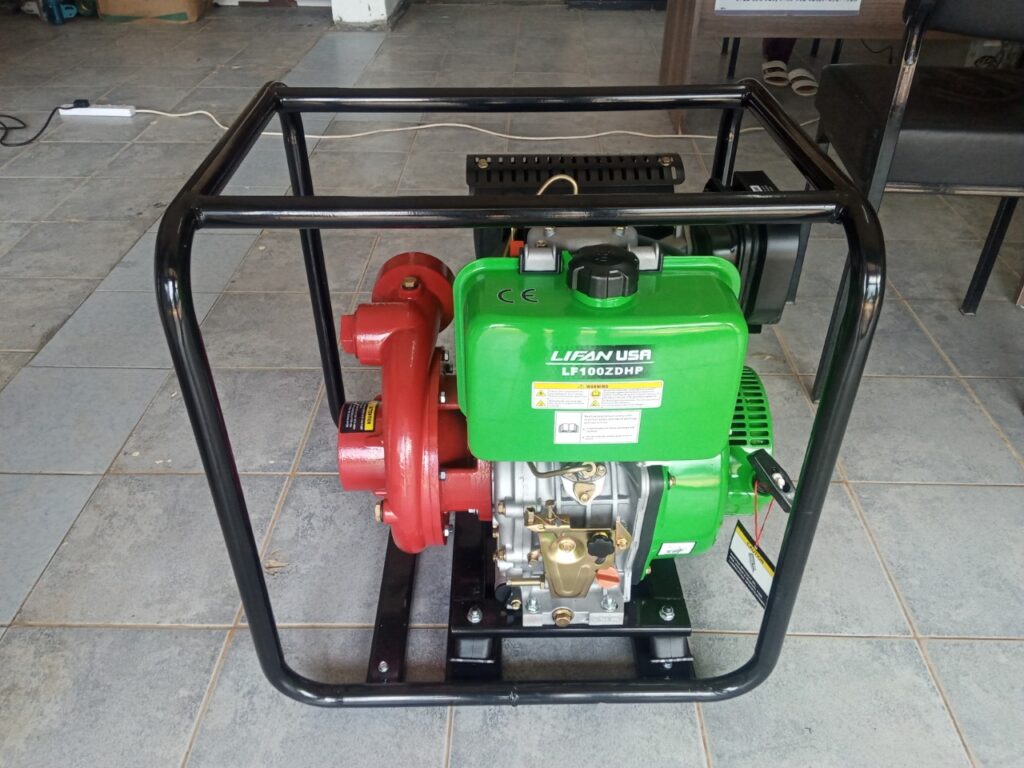 A 16HP High Pressure diesel water pump