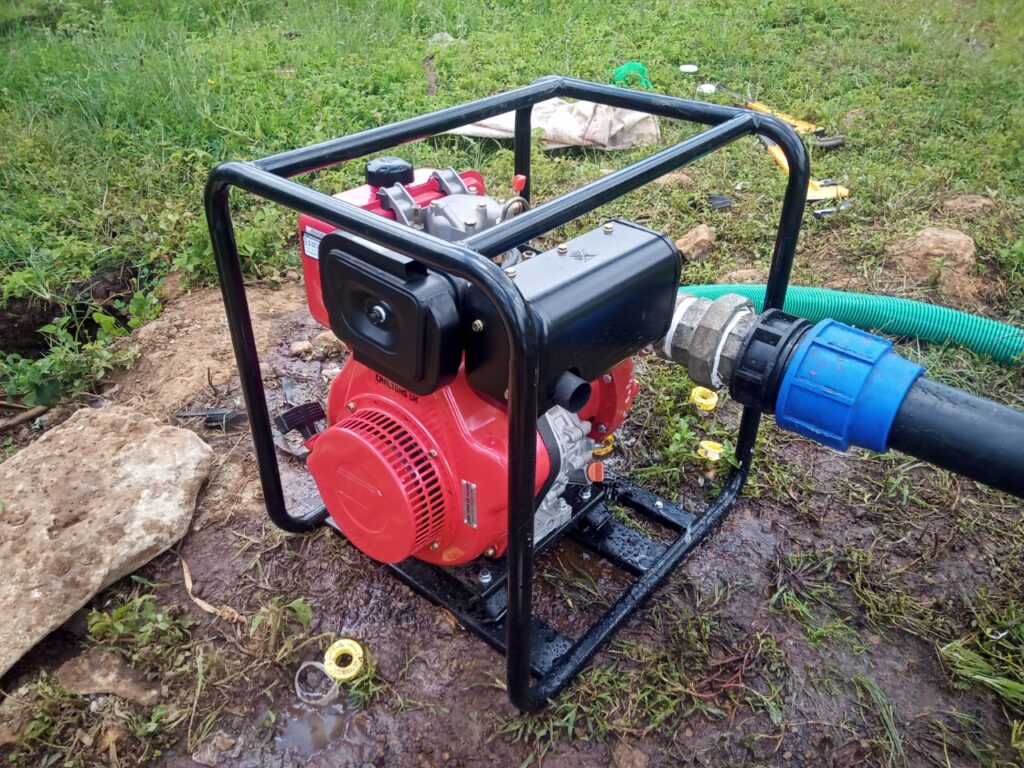 Irrigation water pumps