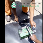 dam liner welding machine