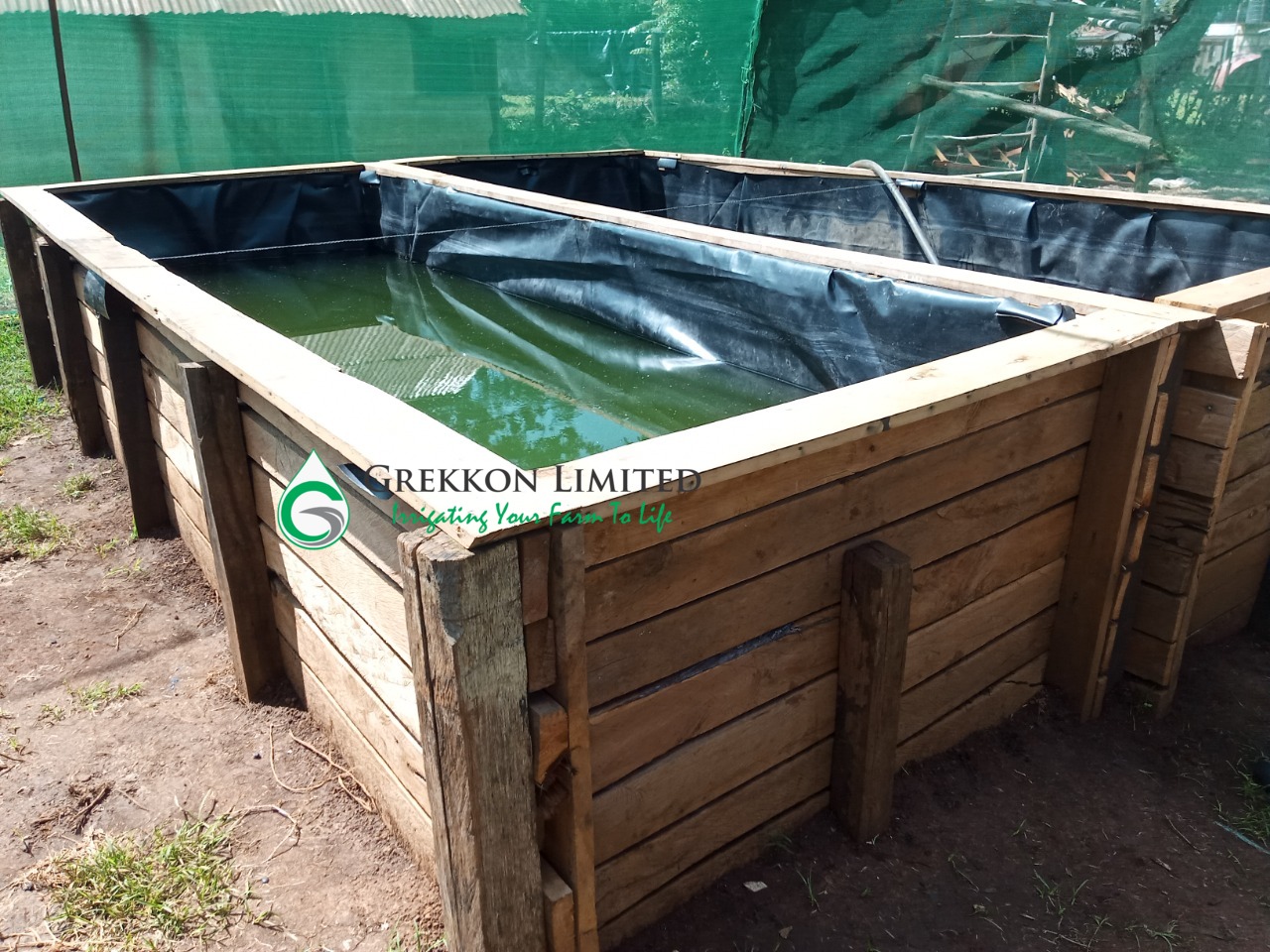 Fish pond liners